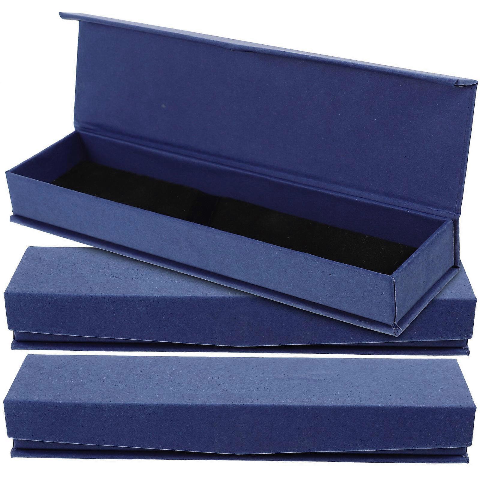 Gift Pen Case Pen Wrapping Holder for Business Use 6Pcs Blue
