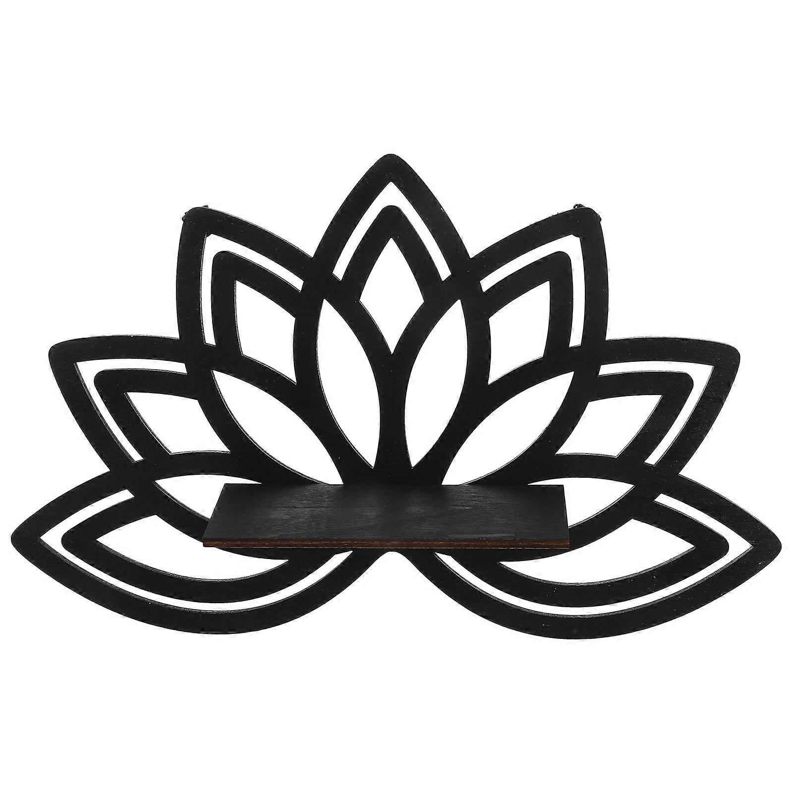 Minimalist Wood Floating Shelves For Small Spaces 4Pcs Functional Storage Solution