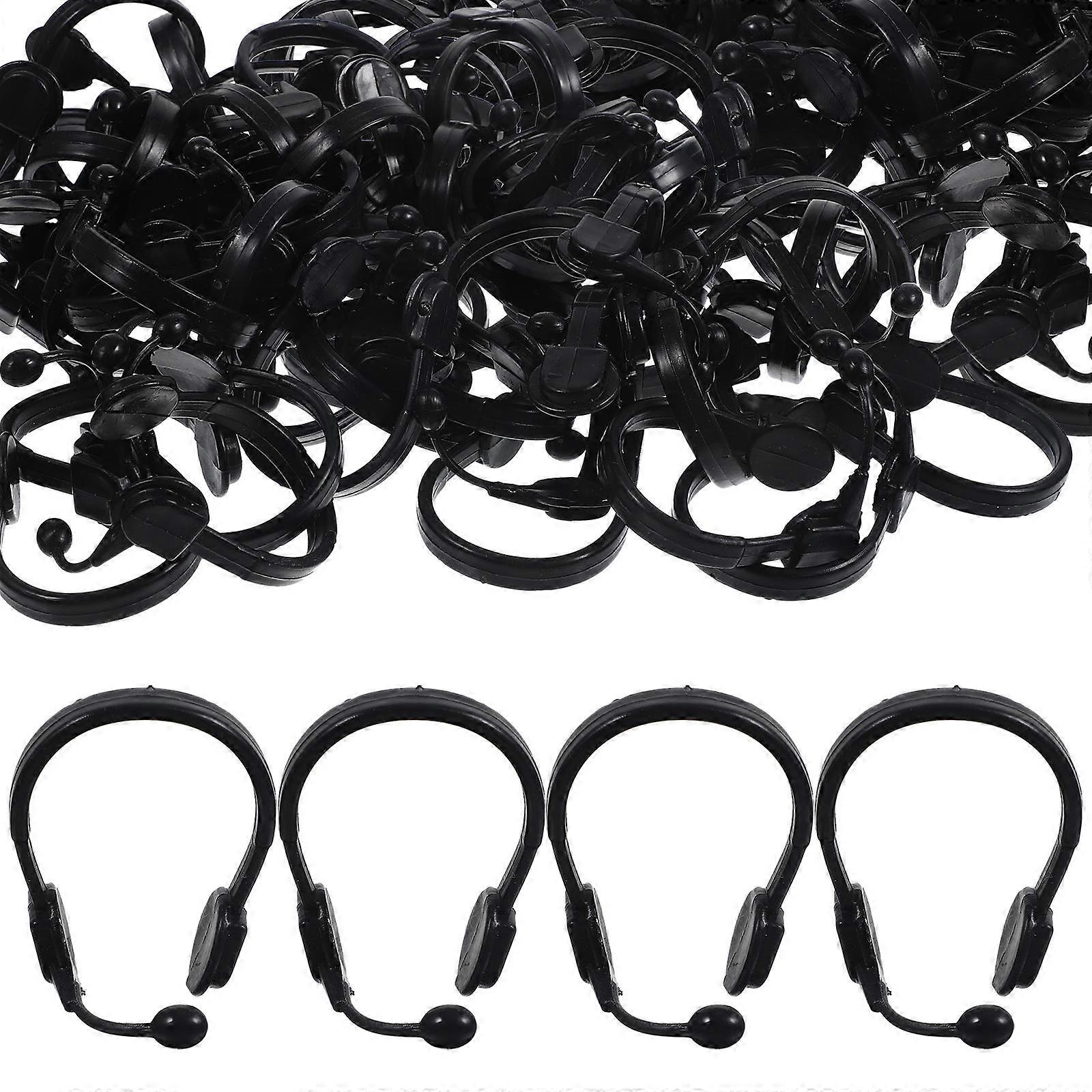 Plastic Miniature Doll Headset Microphone for Pretend Play 150Pcs