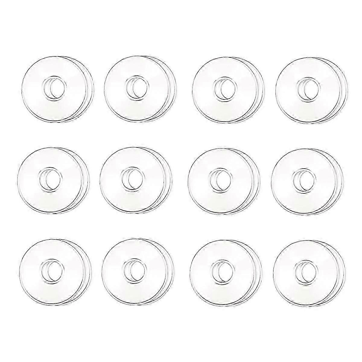 Glass Bobeches for Candlestick Holders, Candle Drip Catcher