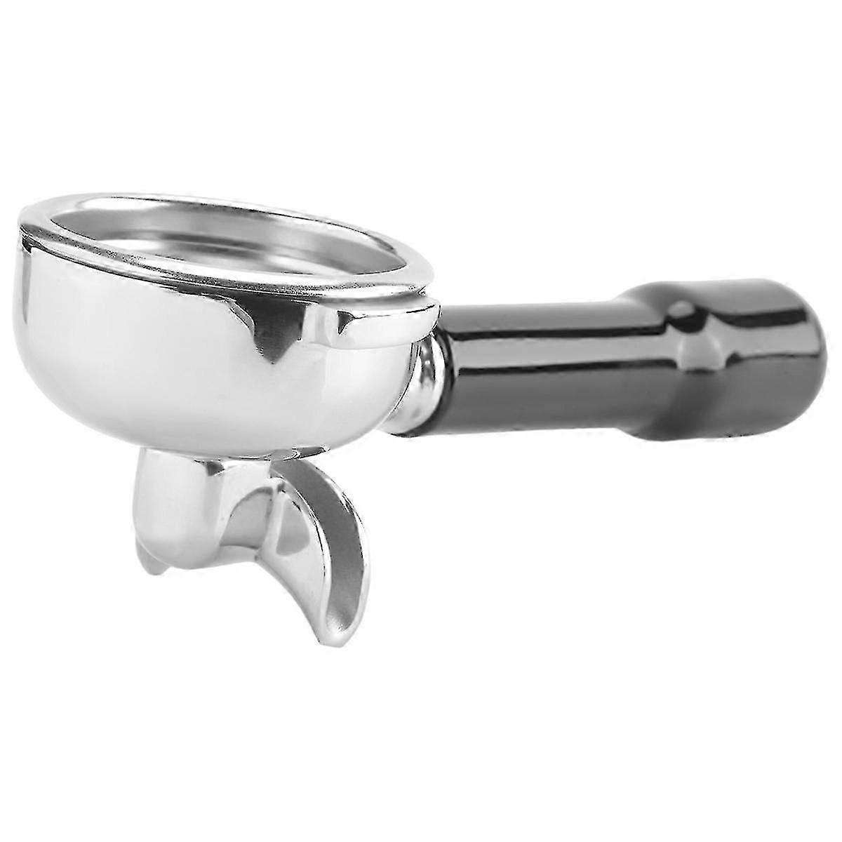 Stainless Steel Bottomless Portafilter - 58MM Coffee Machine Filter Holder for Rocket, Expobar, E61, FAEMA
