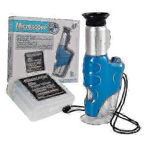 Handheld Microscope For Kids Portable Microscope With Led 60x Magnification Observing Micro-world