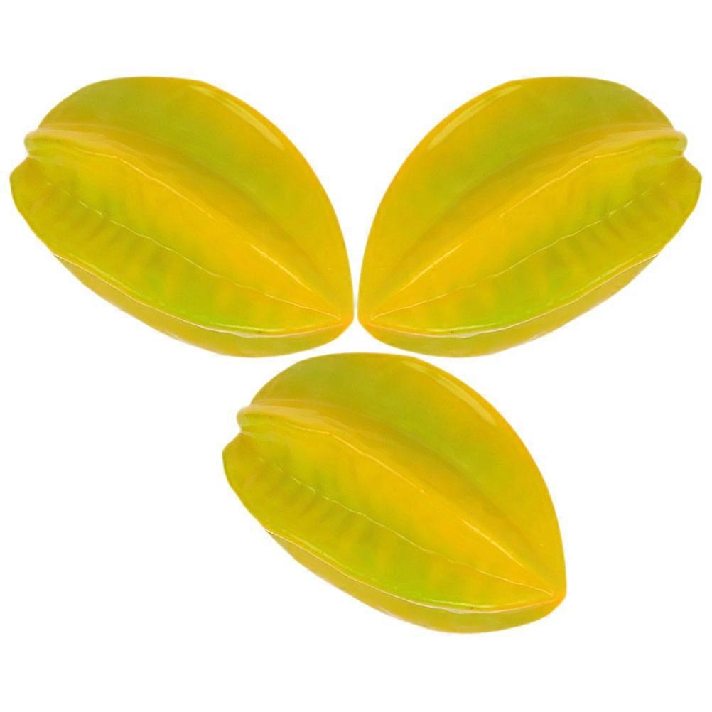 Realistic Design Artificial Fruit Mini For Shop Display 10.20X6.80X6.80CM 3Pcs