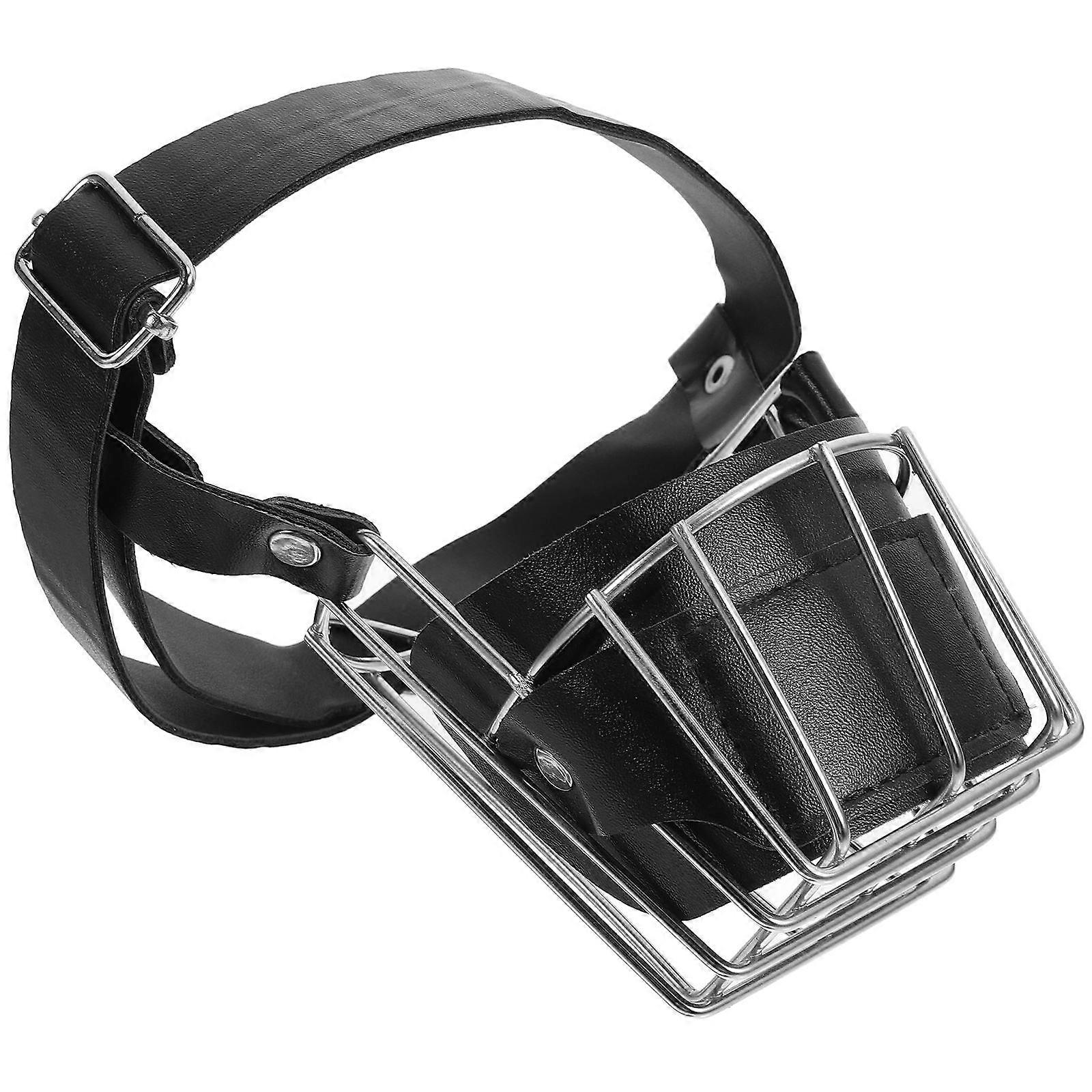 Adjustable Dog Muzzle Small Puppy Breathable Basket Cover 4Pcs Set