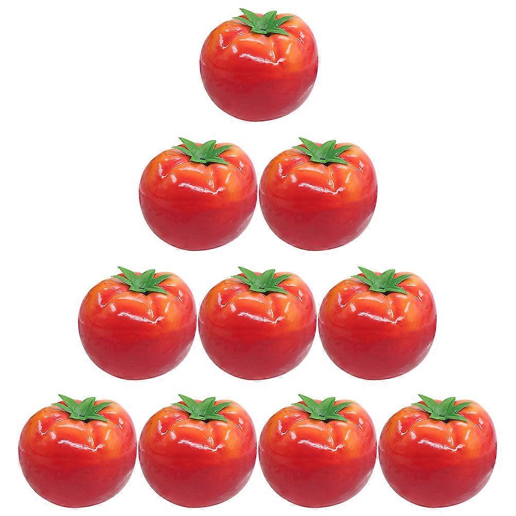 Kitchen Tomato Model Artificial Fruit for Decoration 50Pcs Models
