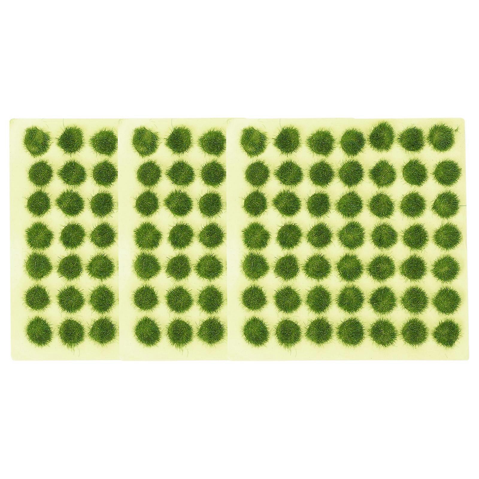 Railway Modeling Grass Cluster for Decor 3 Boxes Static Grass Tuft