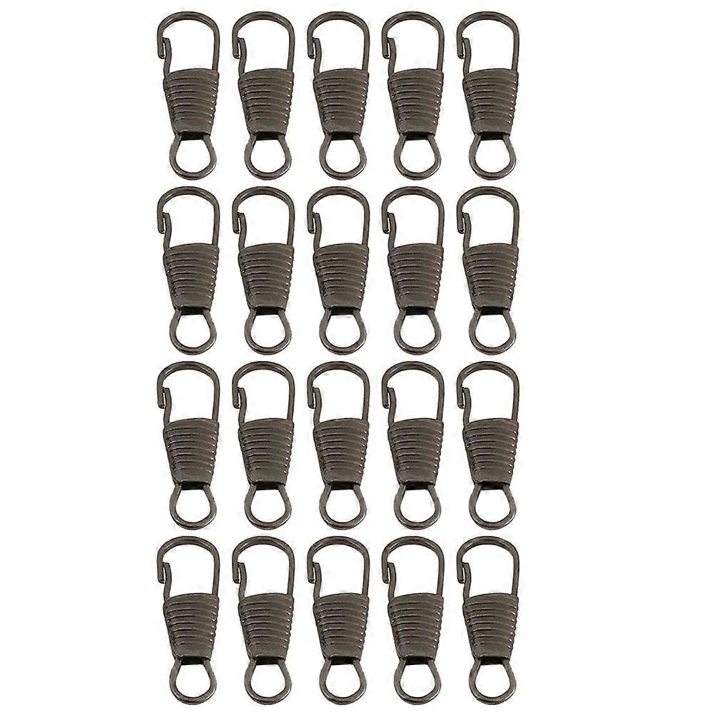 40 Pieces Black Zipper Pull Tab for DIY Repair and Replacement Use