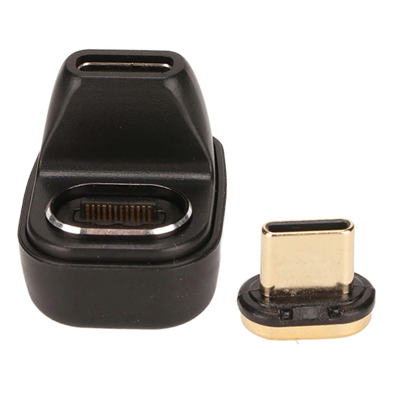 U Shape USB C to USB C Adapter PD100W Fast Charging 40Gbps 8K USB Type C U Shape Extension Adapter for Notebooks