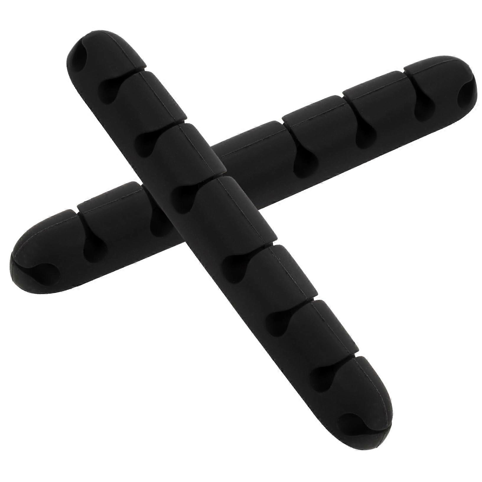 Cord Keeper Desktop Wire Organizer 2Pack SelfAdhesive Cable Clips Slots For Cable Management Desk Cable Organizer