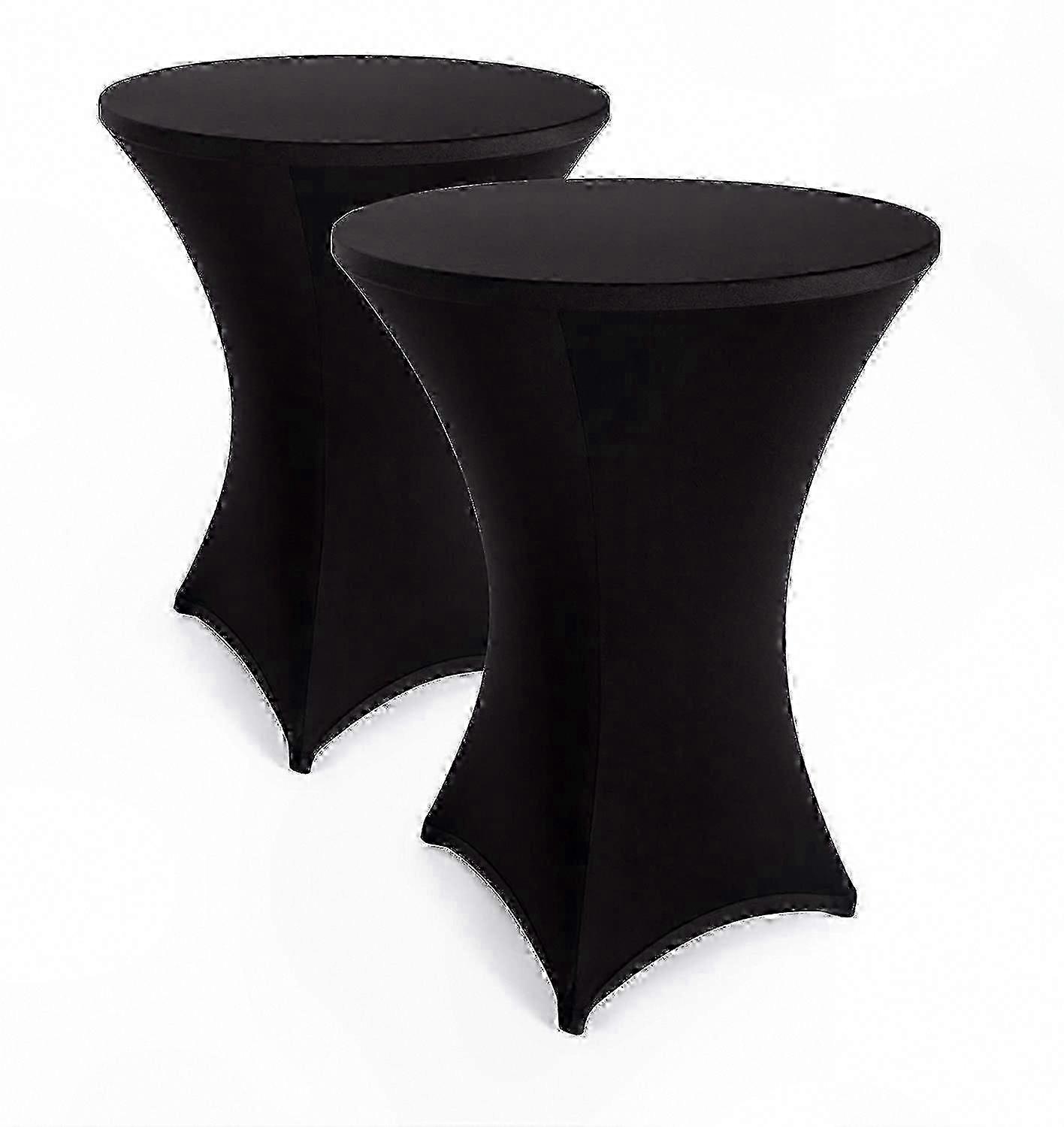Washable Anthracite Stretch Bar Table Covers for Bistro and Pub Use