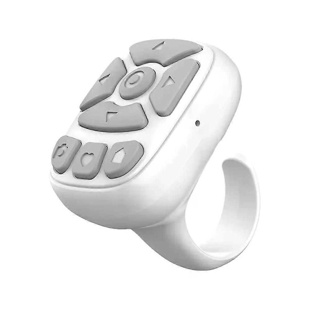 Blutooth Remote Control Scrolling Ring Finger for Tiktok Remote Mobile Phone Video Remote Control Selfie Stick Camera Controller