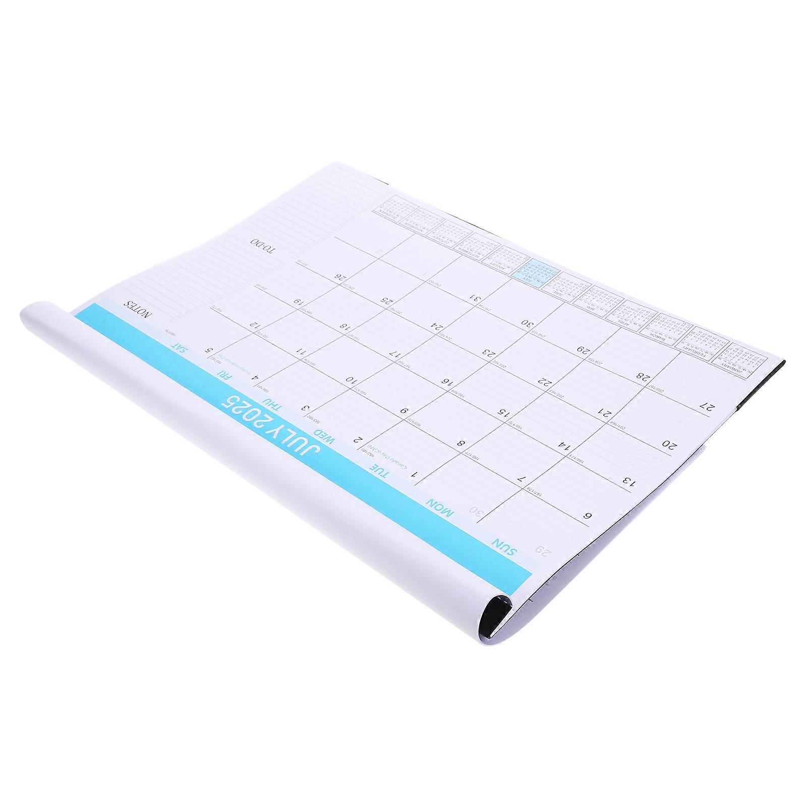 Office Calendar Time Planner Wall Hanging Calendar for 5Pcs Bundle