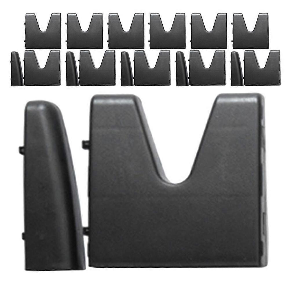 Multipurpose Trunk Organizer Blocks for Car Storage 6Sets Black Plastic