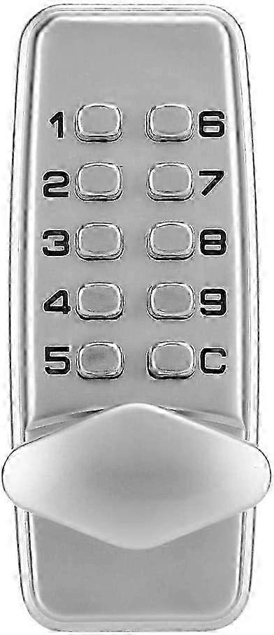 Digitales mechanisches Passwort Türschloss, 2-4 Ziffern Mini Mechanisches Codeschloss Passwort Sicherheit Coded Lock Keyless Tür Lock Knopf für die Sicherheit zu Hause