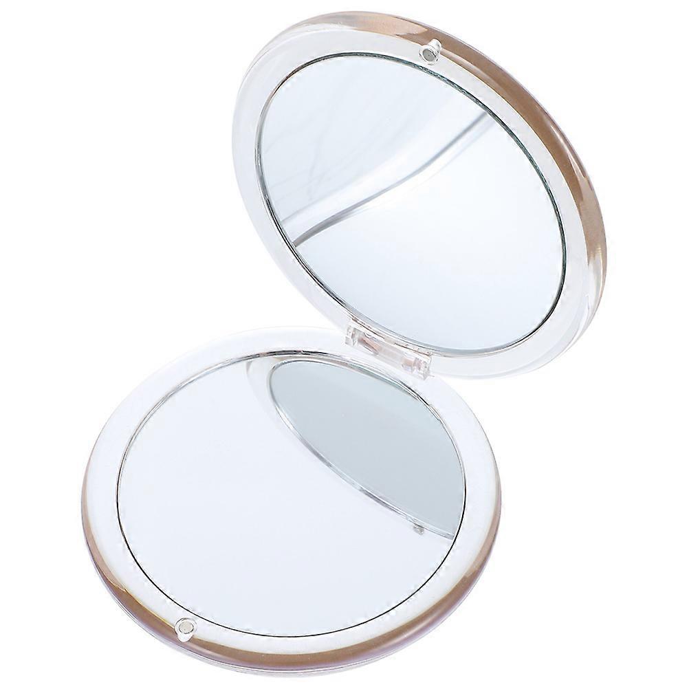 Portable Mini Makeup Mirror Magnifying Mirror for Makeup Use 4Pcs Set