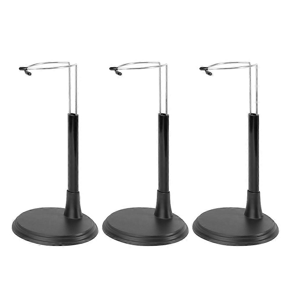Lightstick Holder PVC Display Stand for Action Figures 3Pcs Outdoor Use