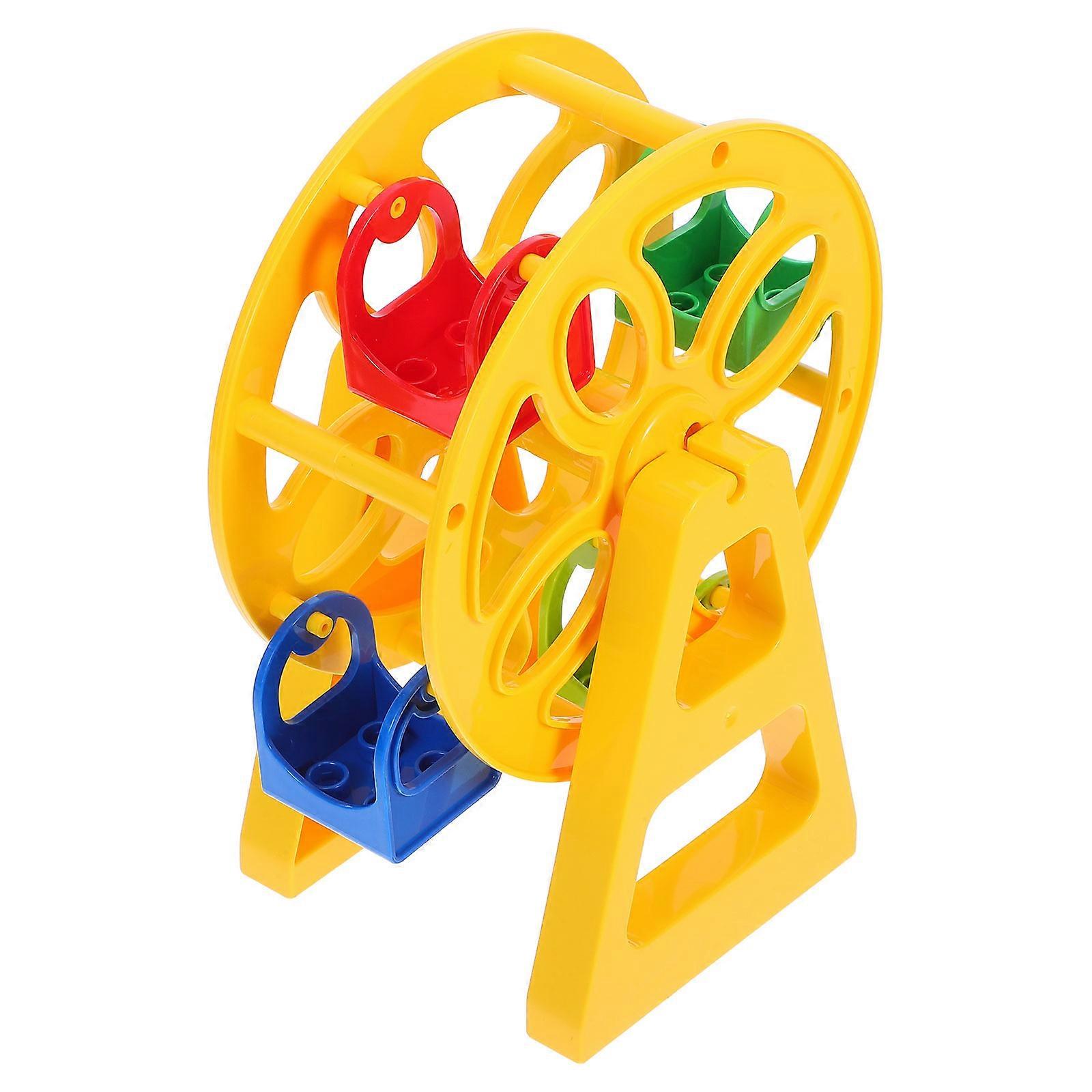 Plastic Ferris Wheel Train Track Accessory for Engaging Play 5Pcs