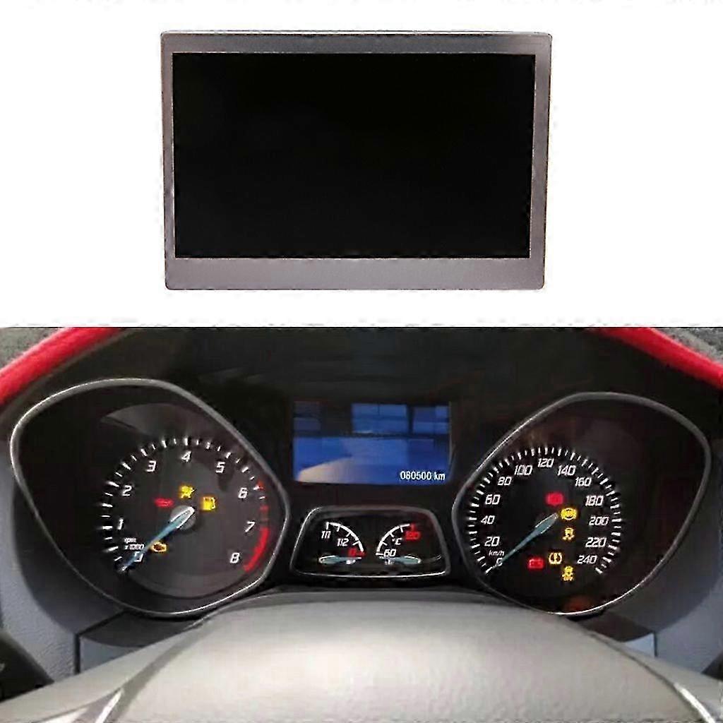 Car LCD Display Color Screen Dashboard Speedometer Cluster for Ford Escape/Focus 2013-16 RGB LQ042T5DZ11 Tachometer Cluster 26s