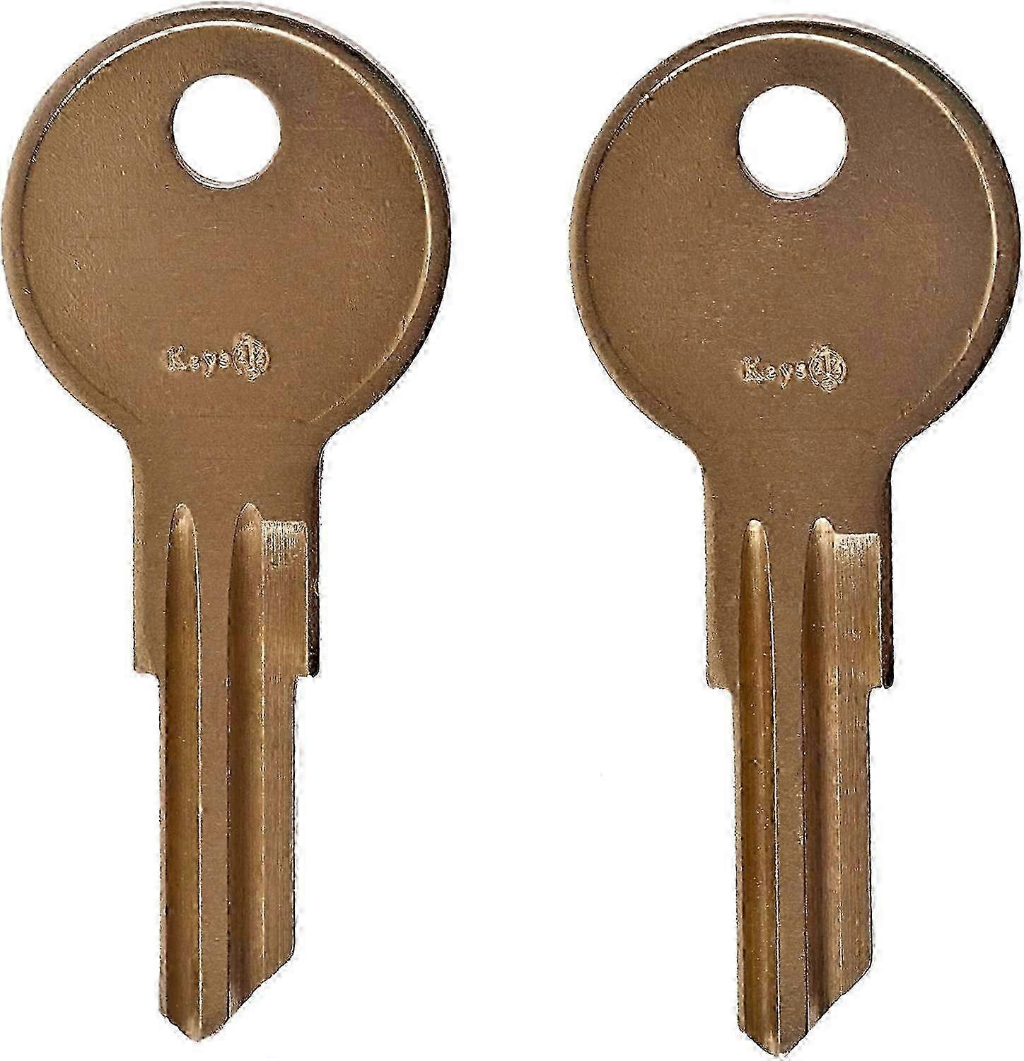 2pcs Replacement Tool Box T05 Lock Keys, Bronze, Pair of 2 miao7