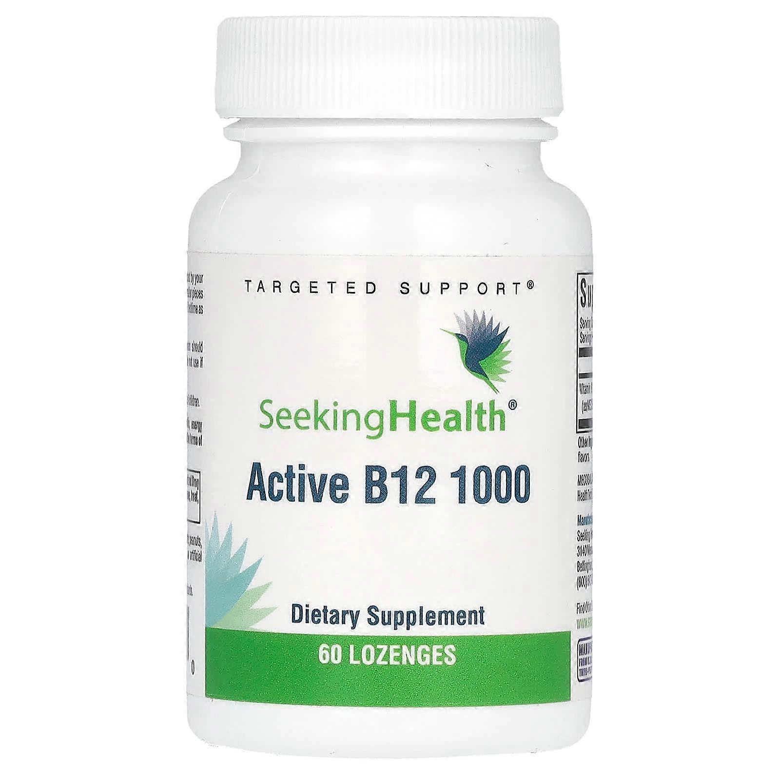 Active B12 1000, 60 Lozenges