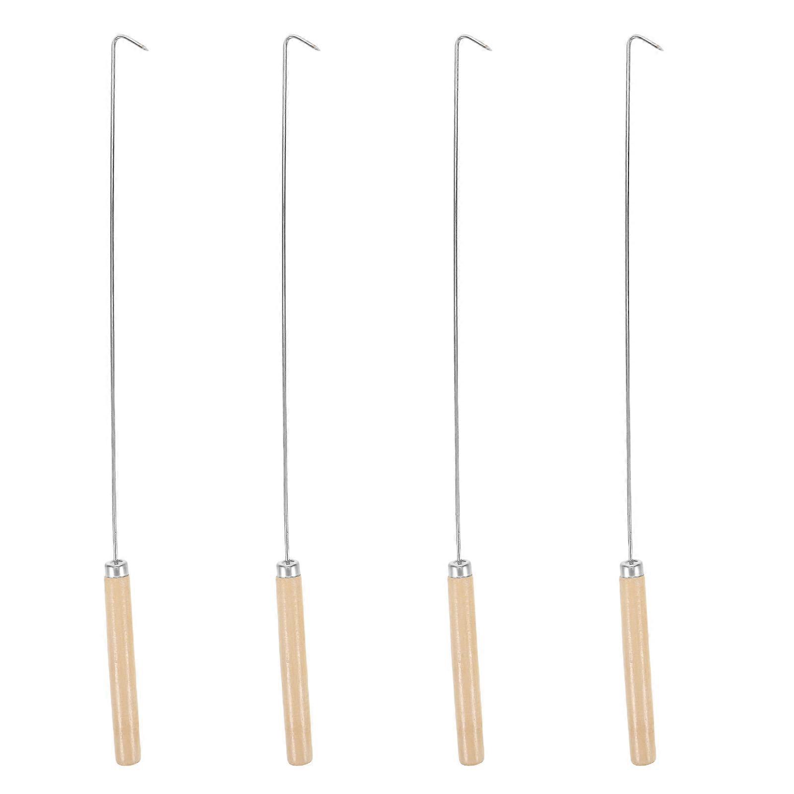 Waterfall Cleaning Tool with 4Pcs Spillway Debris Removal Hooks for Fountain