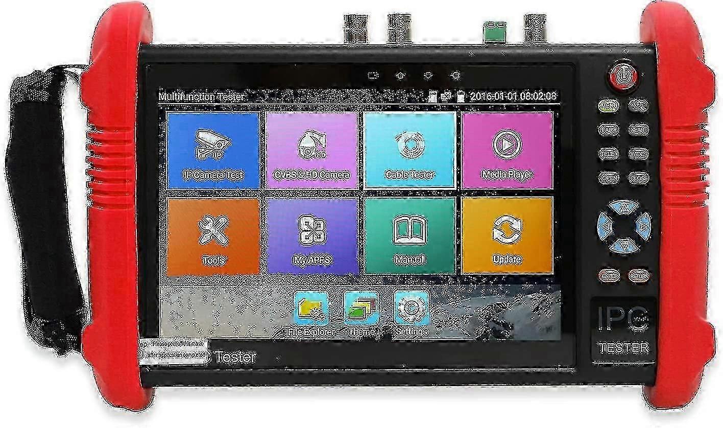 2025 7 Inch All in One IPS Touch Screen IP Camera Tester Security CCTV Tester Monitor