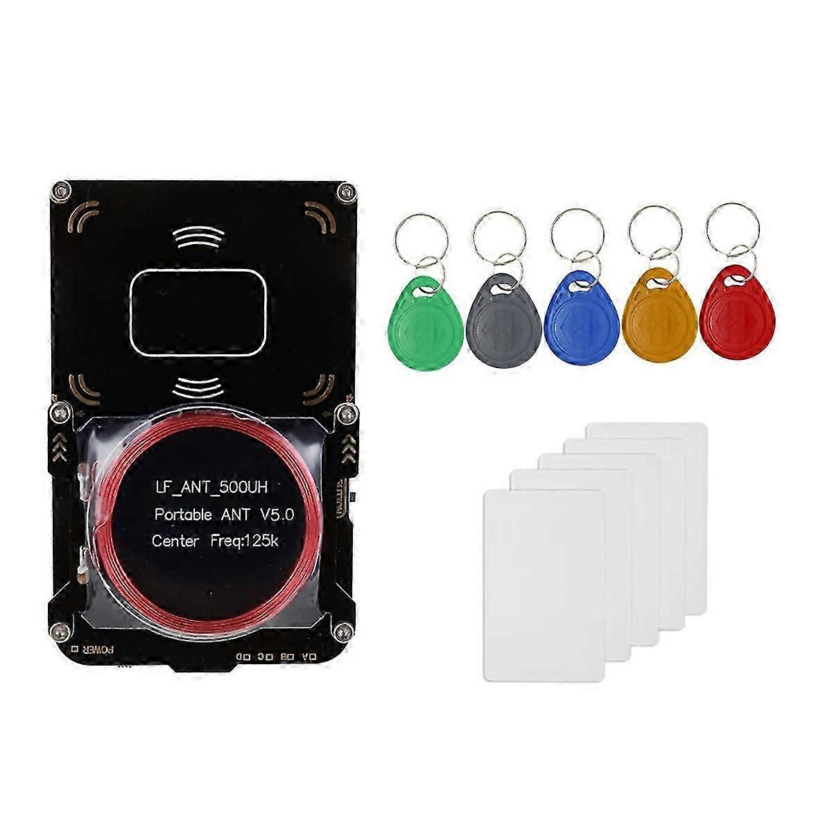Proxmark3 RFID Card Reader+5XT5577 Card/Keychain IC/ID Key Writer RFID Duplicator NFC 5.0 Smart Chip