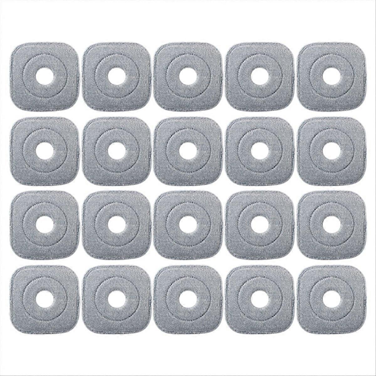 20Pcs Washable Mop Cloth for Mop Squeeze Mop Automatic