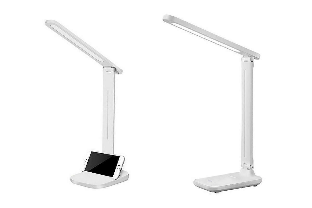 Touch Control Dimmable Eye-Caring Reading LED Table Lamp With USB Charging Port