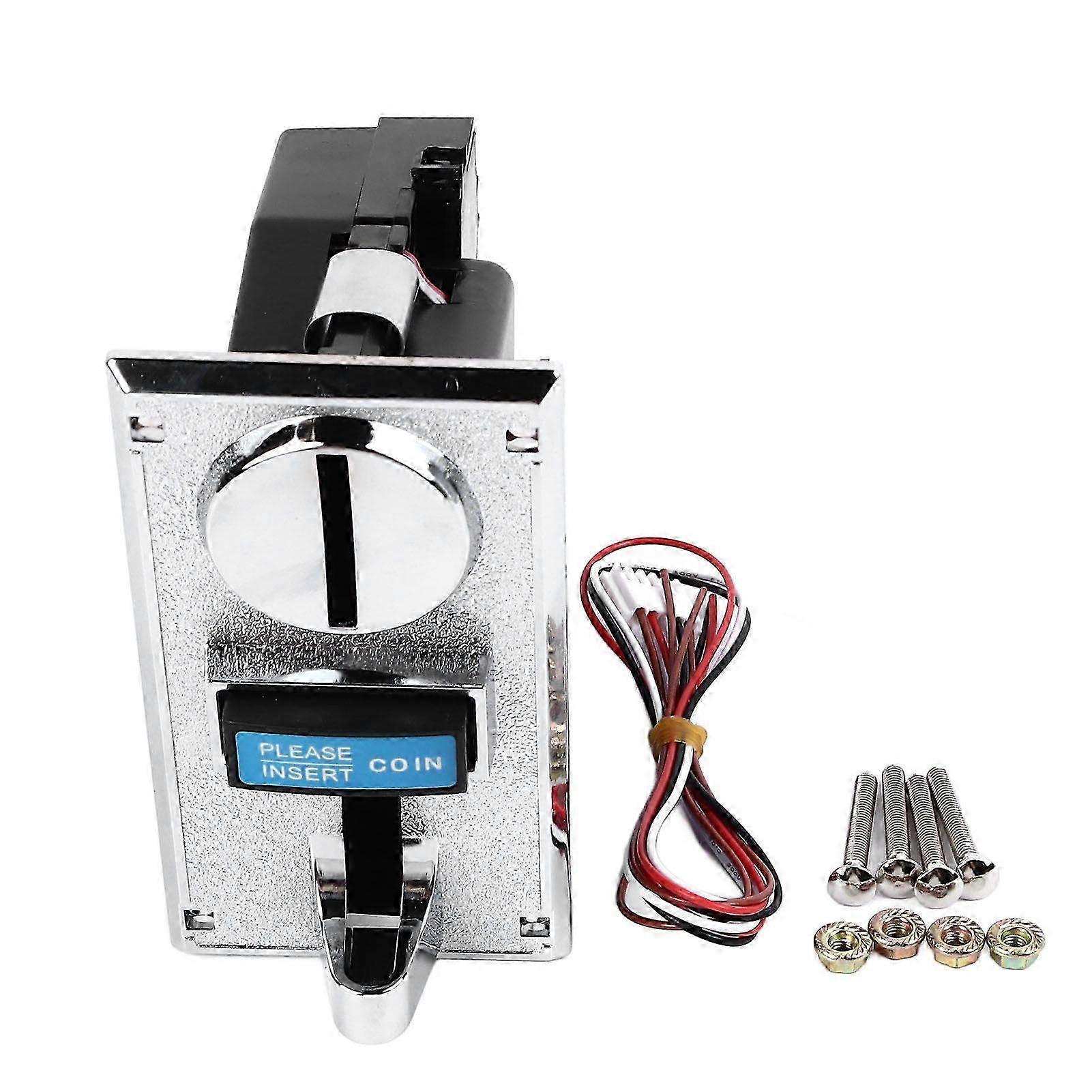 Multi Coin Acceptor Selector Smart High Accuracy Game Coin Slot Acceptor for Arcade Game Mechanism Vending Machine