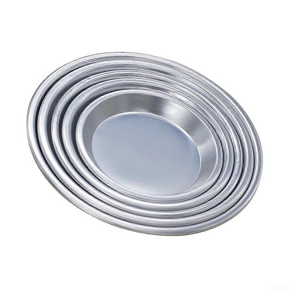 Anodized Aluminum Pizza Pans Set With Deep And Shallow Pans, Multiple Sizes, 8Inch, For Baking Different Crust Types