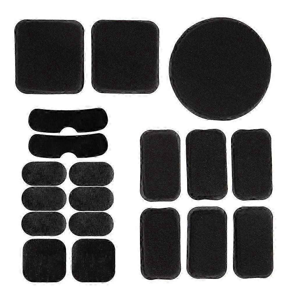 19 pcs/Set Helmet Pads Universal Tactical Replacement Foam for Motorcycle Bicycle