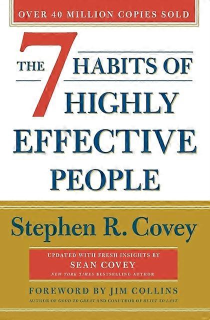 The 7 Habits Of Highly Effective People by Stephen R. Covey Paperback Book