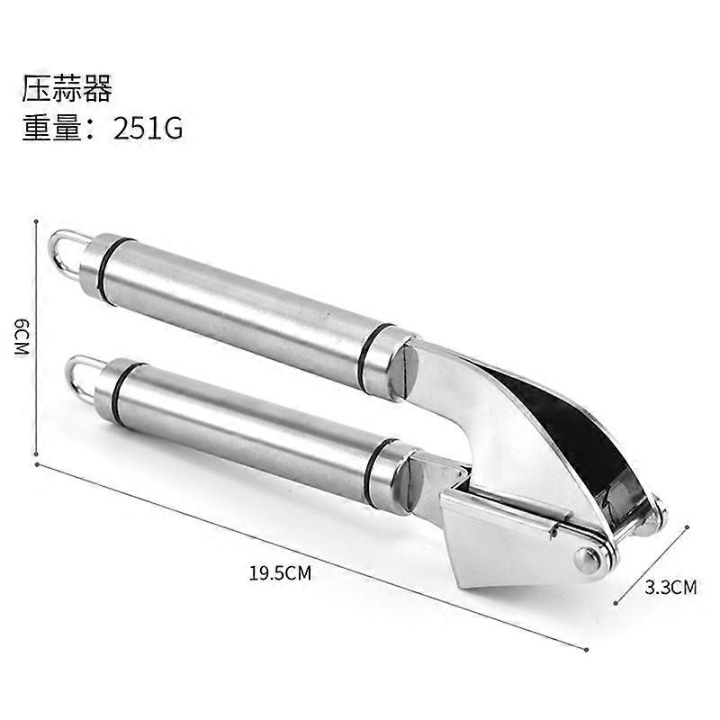 Thickened allium sativum press