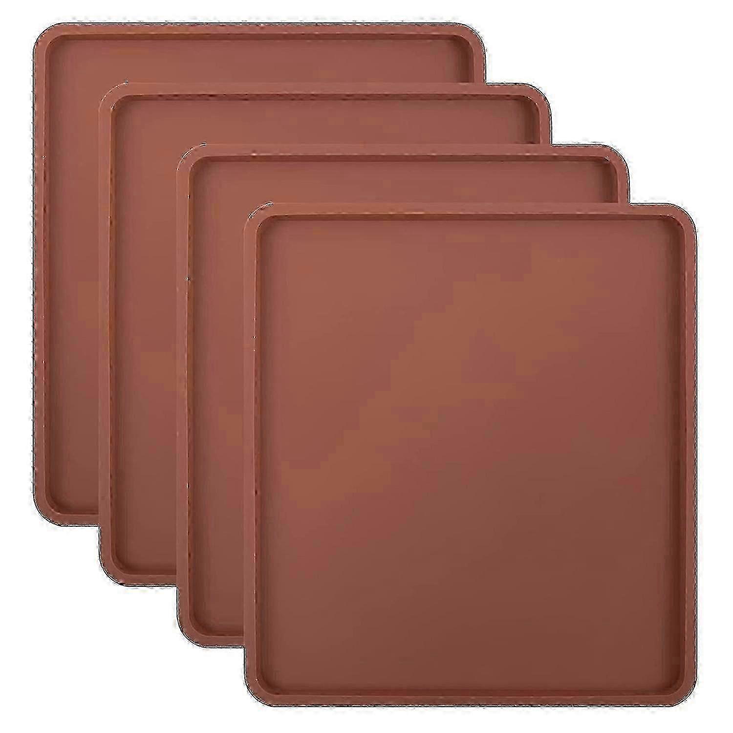 Silicone Dehydrator Mats 4-Pack for Excalibur Mill Cabela, Nonstick Tray Liners<br  >  High-Quality Food Grade Silicone Dehydrator Sheets with Raised 