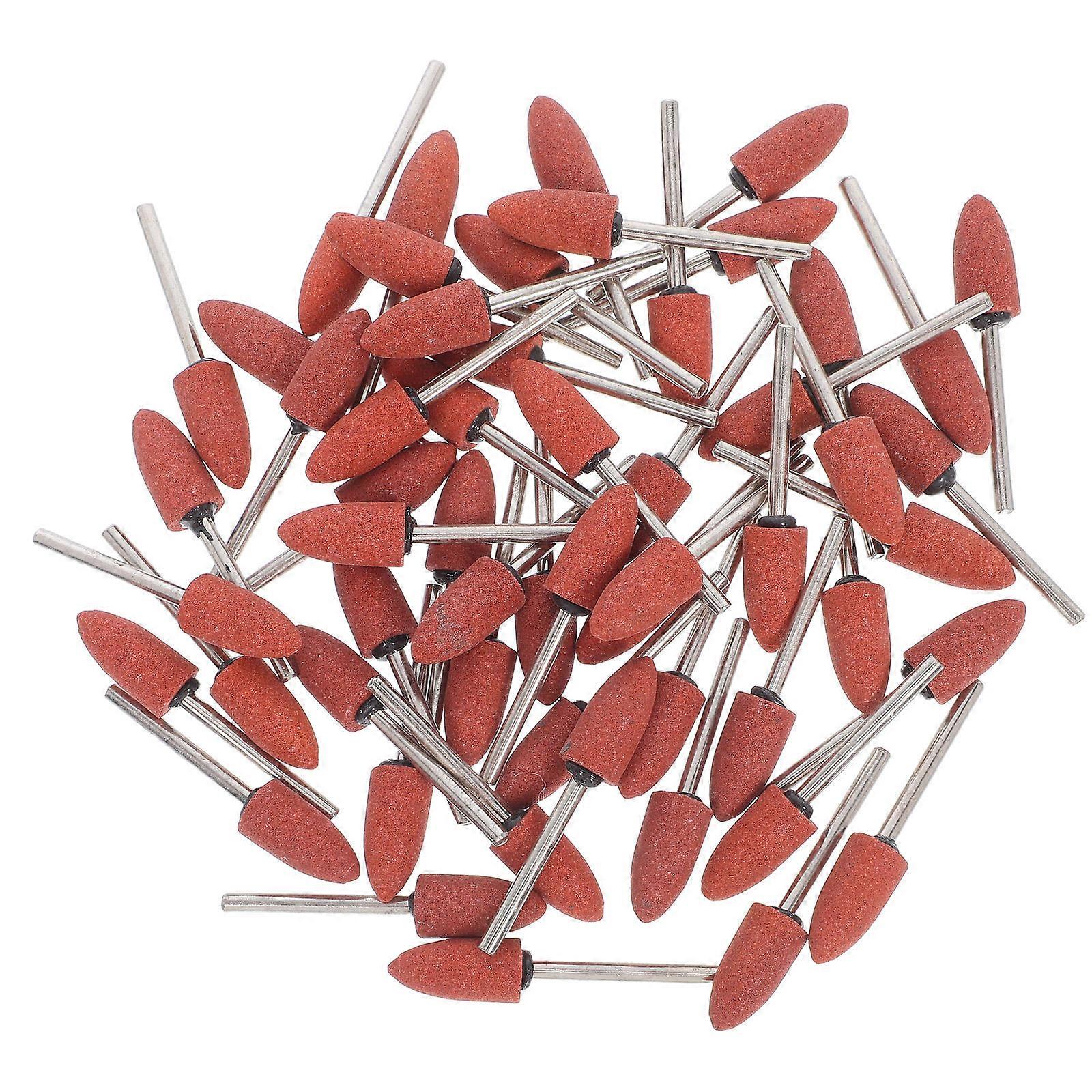 Rotary Tool Grinding Bits Polishing Head for Precise Polishing 50Pcs