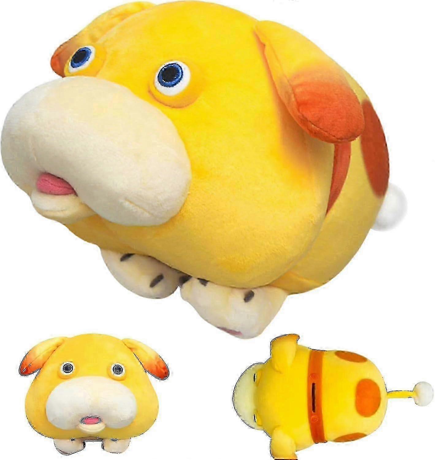 Pikmin Plush, Oatchi Plushies, Ice Pikmin Plushies Toy, Interestingly Plant-like Creatures, For Game Fans Gift Kids And Adults (yellow)