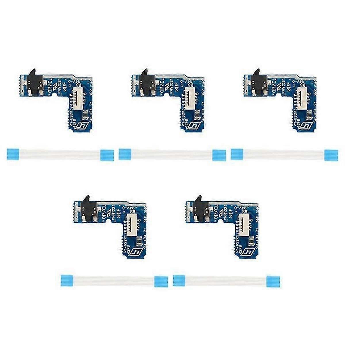 Power Switch PCB Board Power On Off Reset Switch Board with Flex Ribbon Cable suitable for PS2 SCPH 70000 750