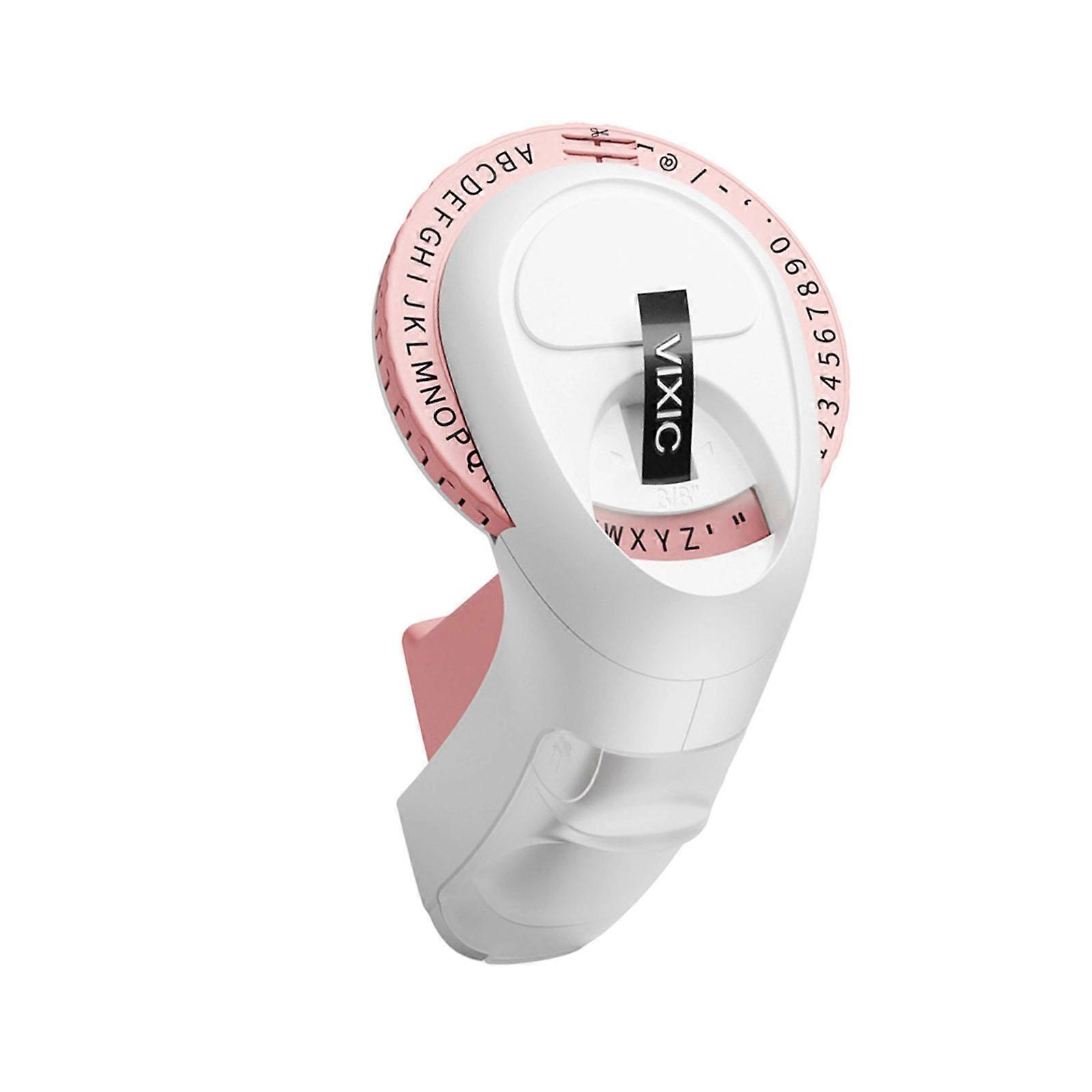 Household Embossing Label Maker E975 Labelling Device Label Printer for Storage Boxes Date Multicolor
