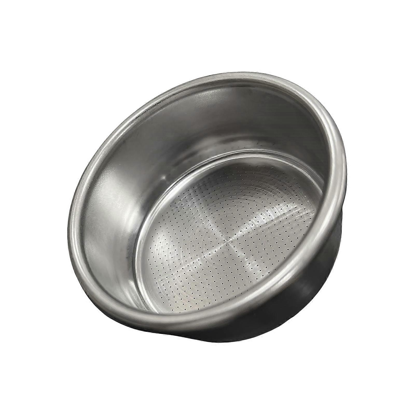 Double Serve 54mm Coffee Machine Filter Basket Expert Rustless Even Removal Coffee Addition Multicolor