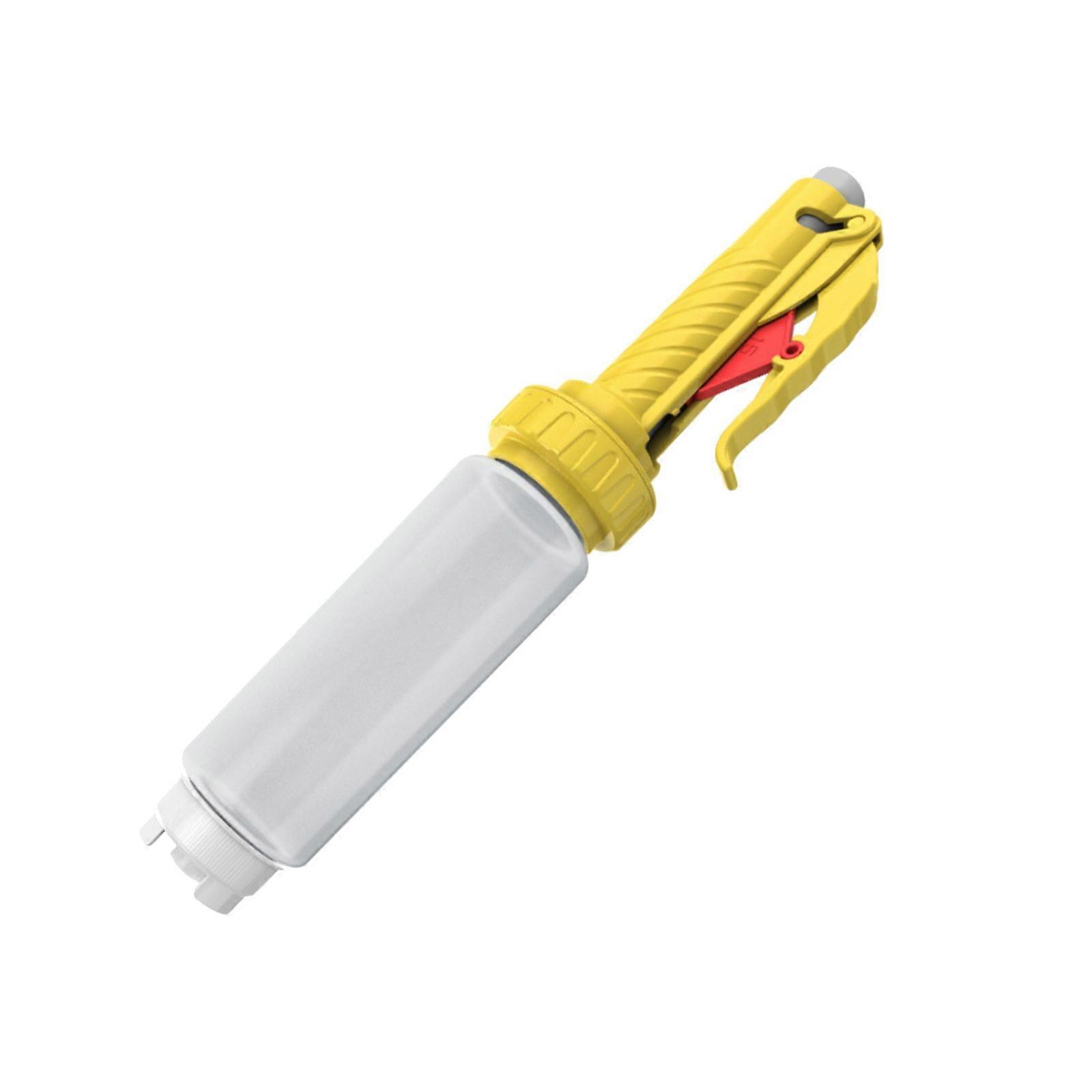 Plastic Sauce Dispenser Portable 480ml Hanging Squeeze Bottle Condiment Squeeze Bottle For Quickly And Easy Access  Yellow