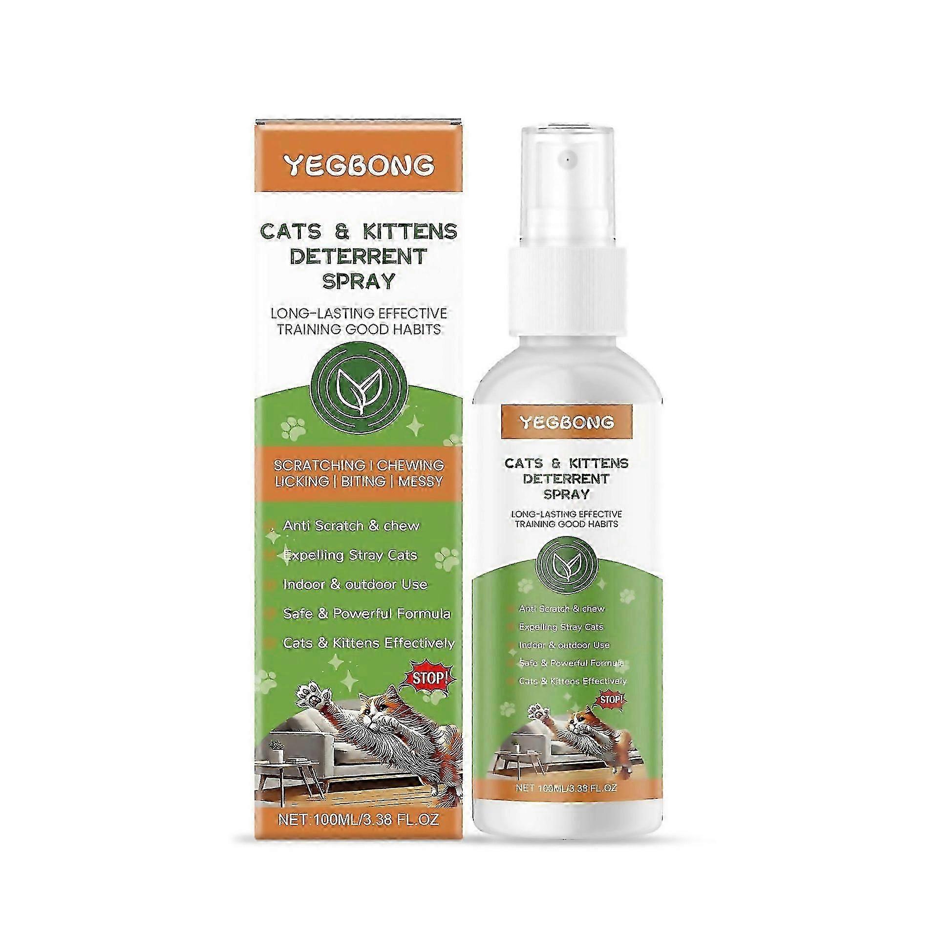 For Cat Deterrent Spray Natural No Scratch Spray For Cats To Anti Scratching Marking Furniture Garde