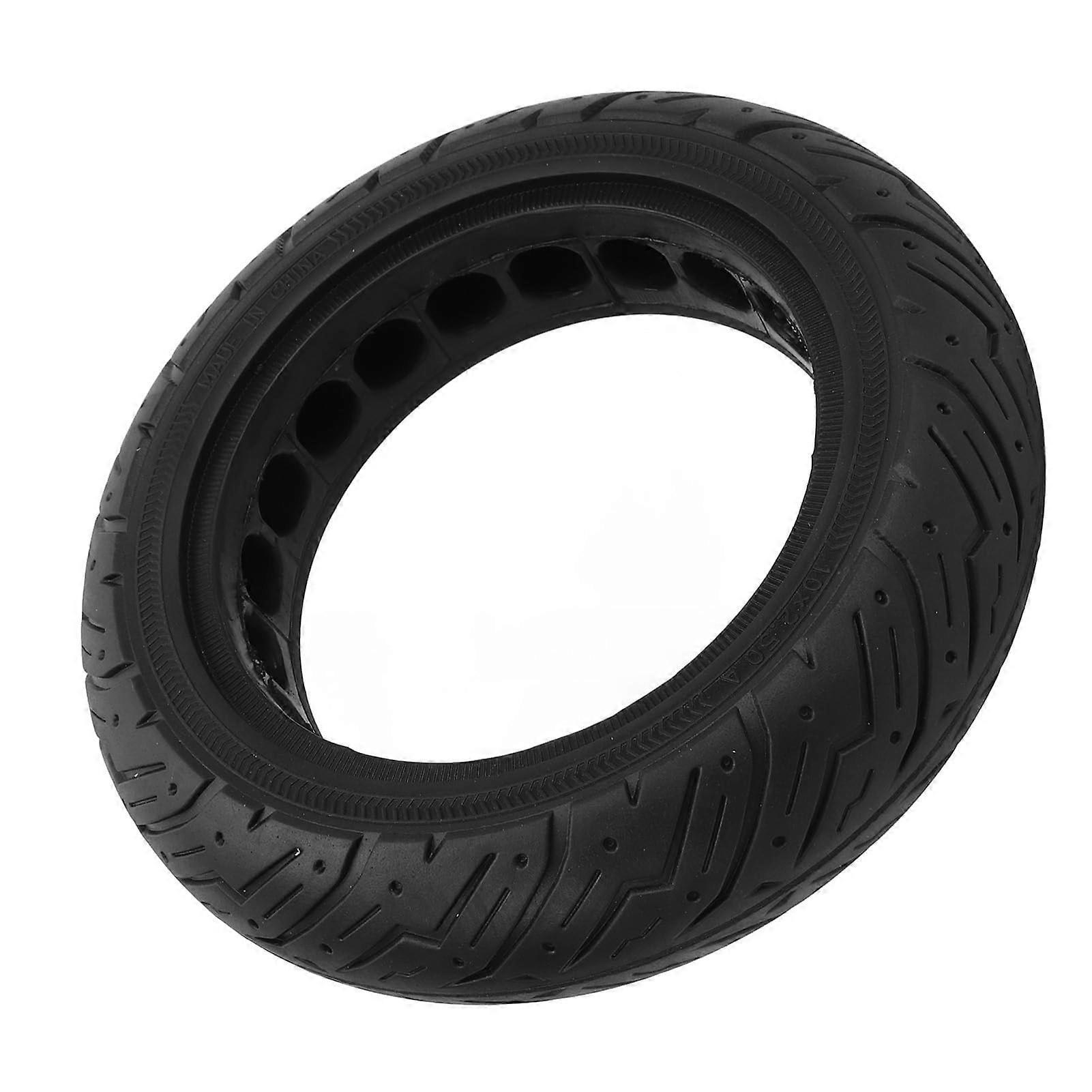10x2.50 Solid Scooter Tire Explosion Proof Double Shock Absorption for Electric Scooters