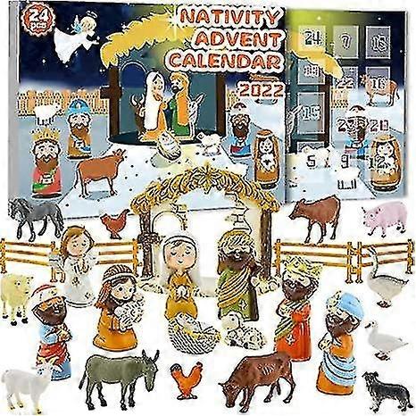 Christmas Advent Calendar for Children with 24 Days Festive Toys
