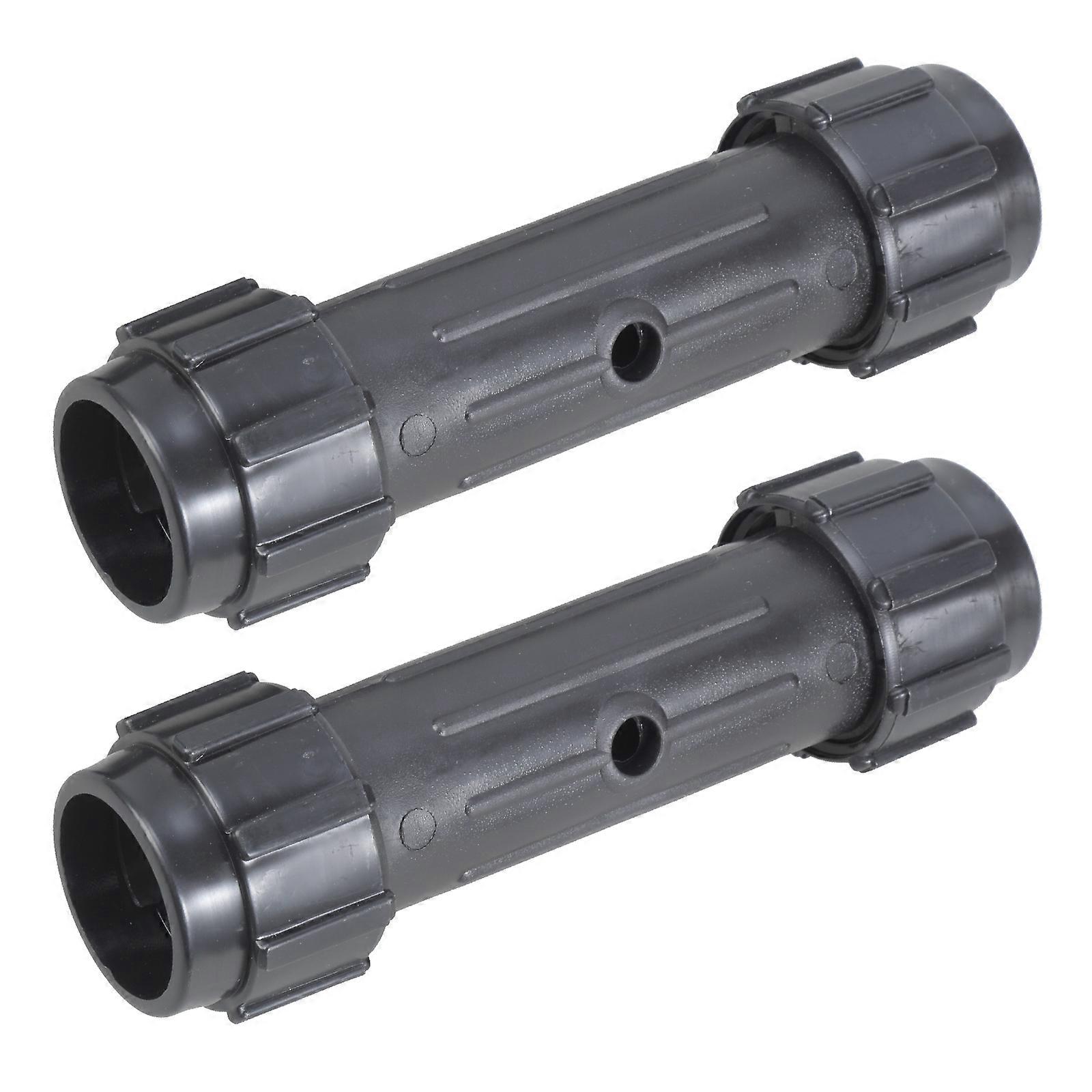 2x Paddle Connector Plastic Paddle Oars Shaft Connector Screw Joint Replacements for Inflatable Boat Kayak Canoes Paddle Multicolor