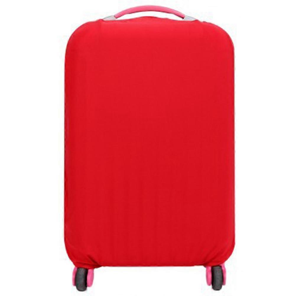 Elastic Travel Bagagem Capa Mala Trolley Case Protetor Protetor Protetor para 22-24 Polegadas (Vermelho)