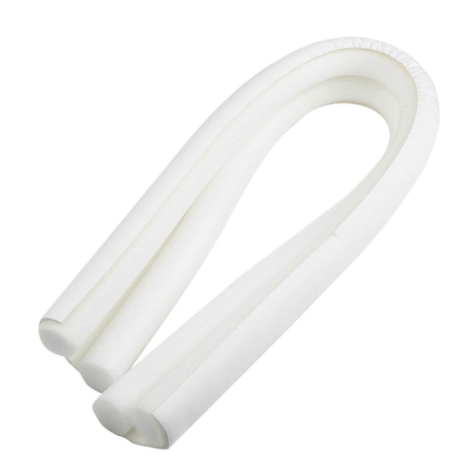 Door Draft Stopper Seal Strip Soundproof Windproof Under Door Guard Dust Blocker White