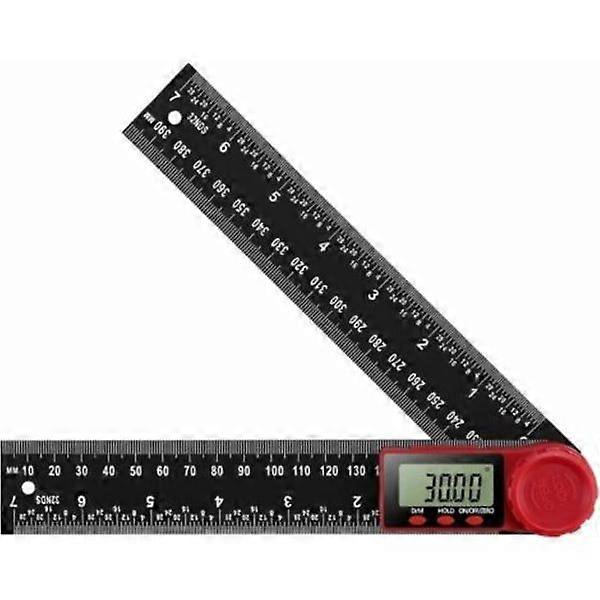 Measuring Tool Ruler (200mm), Digital Protractor, Angle Gauge, Inclinometer, Electronic Goniometer, with Large LCD Display/NC/
