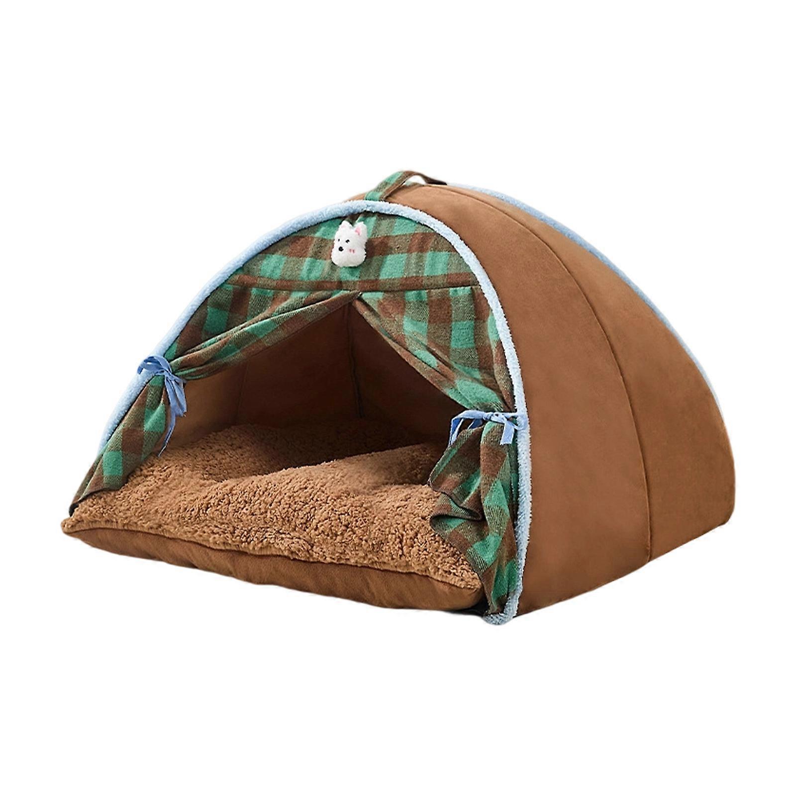 Tenda da campeggio chiusa in stile coreano, in tessuto morbido e lavabile, calda e confortevole, per interni XL