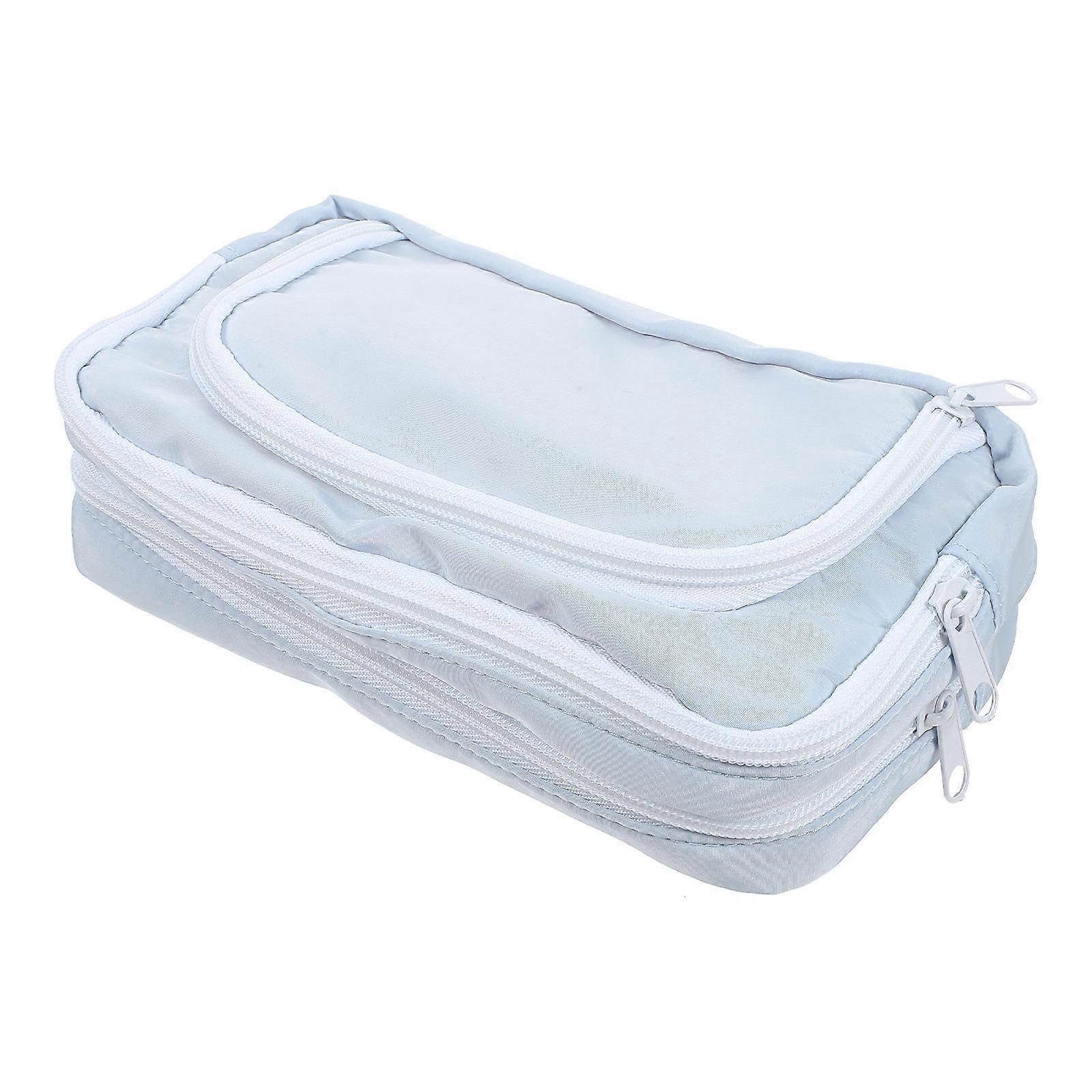 Cloth Pencil Holder for Multi-Function Portable Pencil Bag Storage